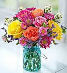 Garden Bouquet Davenport Florist - Same Day Flower Delivery - Flower Power 
